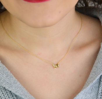 Elegancki naszyjnik damski Nomination Italy z kolekcji Petit Sparkle. Srebro 925 pozłacane 18K złotem, ozdobny motylek z cyrkoniami. Regulowana długość 38–44 cm. Idealny prezent z certyfikatem autentyczności (2).JPG